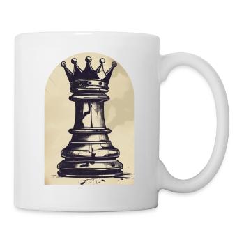 chess, chess, board game, king, sport, medieval, - Mug - white - Right