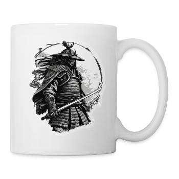 Samurai / Japanisch / Harakiri / Katana / Mann - Tasse - Weiß - Rechts