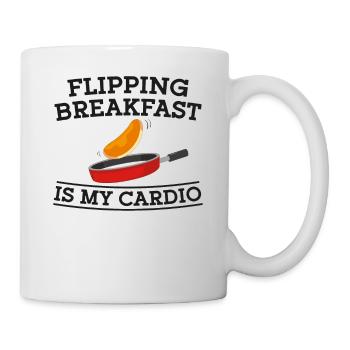 Pancake Lover Kids Flipping - Tasse - Weiß - Rechts