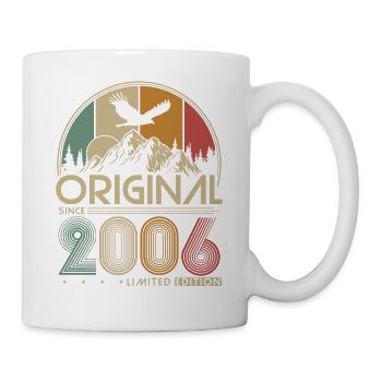 2006 Vintage Born Vintage Birthday Gift - Mug - white - Right