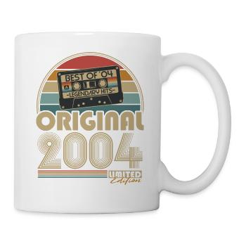 Original 2004 Vintage Vintage Retro Birthday - Mug - white - Right
