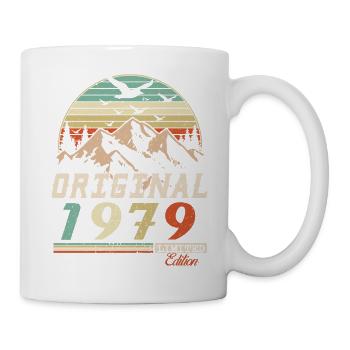 1979 Vintage Retro Birthday Vintage Gift - Mug - white - Right