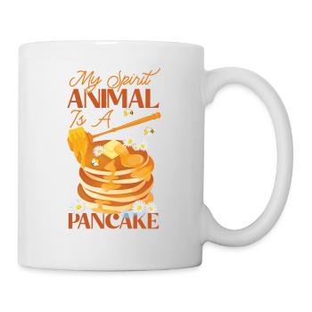 Pancake Lover Kids My Spirit - Tasse - Weiß - Rechts