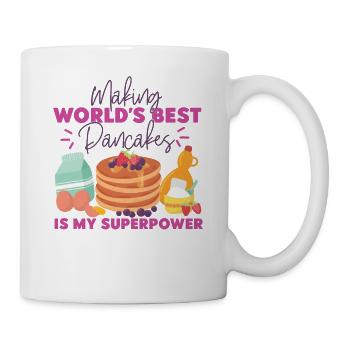 Pancake Lover Kids Making World's - Mug - white - Right