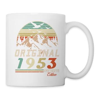 1953 Vintage Retro Birthday Vintage Gift - Mug - white - Right