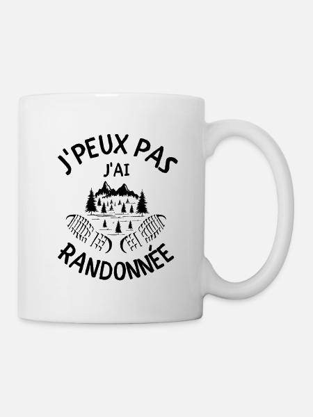 Rando randonnée - Mug blanc - blanc