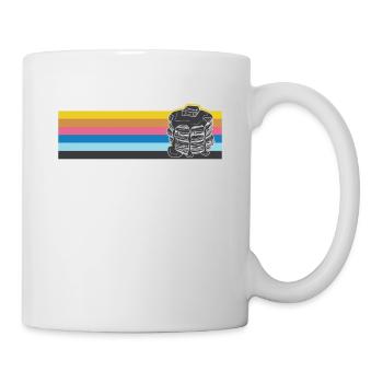 Pancake Lover Kids Retro Vintage - Tasse - Weiß - Rechts