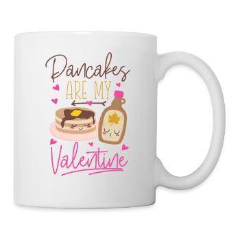 Pancake Lover Kids Valentines Day - Mug - white - Right
