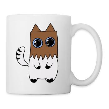 Chat - Mug blanc - blanc - Droite