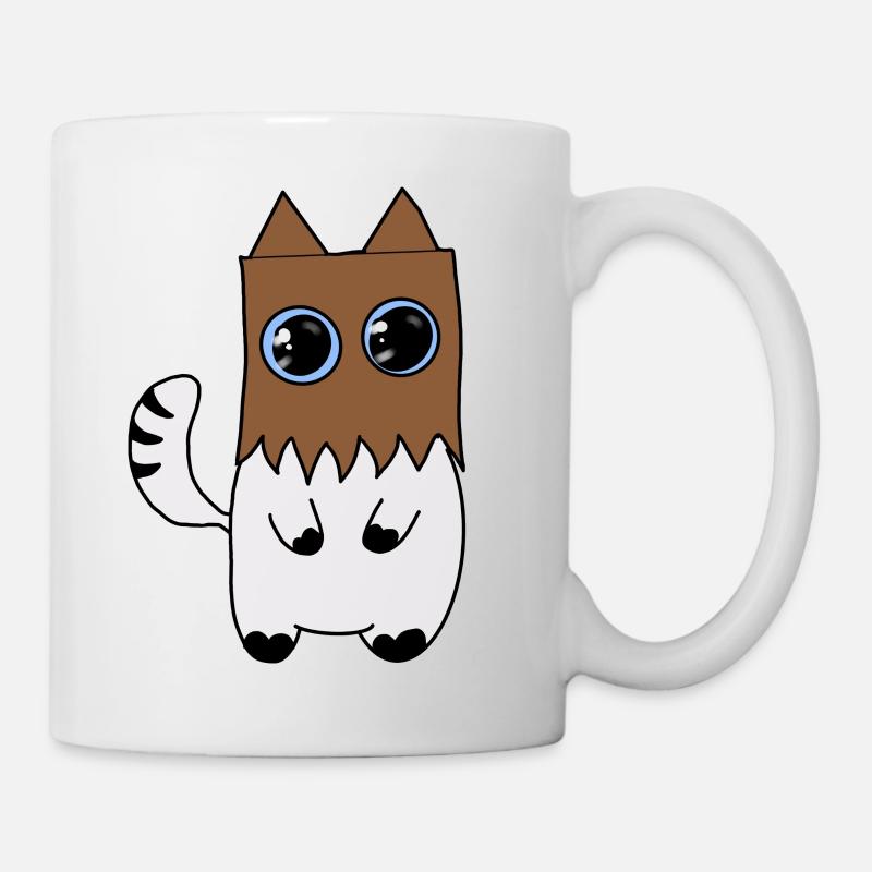 Chat - Mug blanc - blanc