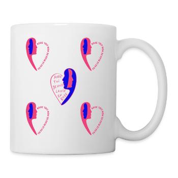 Séduction d'un homme amoureux. - Mug blanc - blanc - Droite