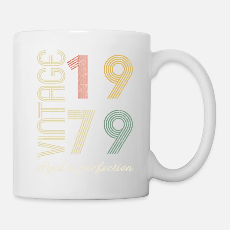 Cadeau d’anniversaire 45 ans - 1979 - Mug blanc - blanc