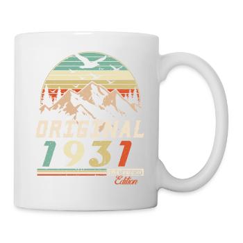1931 Vintage Retro Birthday Vintage Gift - Mug - white - Right