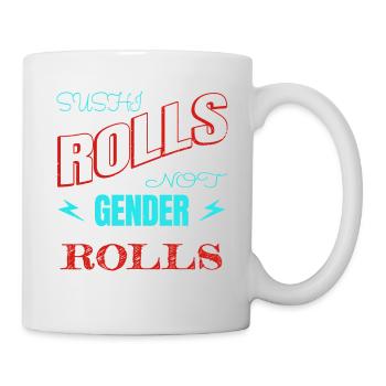 Interdit les activistes féminin grl pwr aimer les femmes égales - Mug blanc - blanc - Droite
