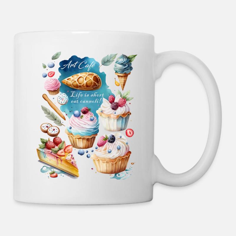 Art Café Milan 02 - Mug - white