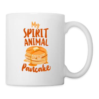 Pancake Lover Kids My Spirit - Tasse - Weiß - Rechts