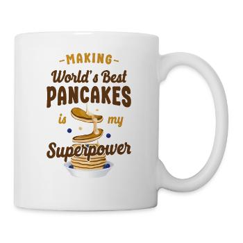 Pancake Lover Kids Making World's - Mug - white - Right