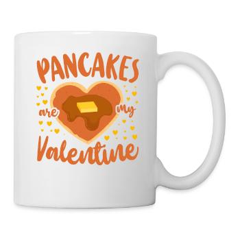 Pancake Lover Kids Valentines Day - Mug - white - Right