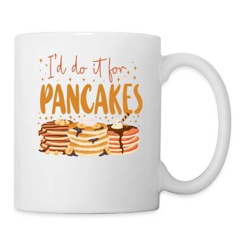 Les enfants amateurs de crêpes, je le fais pour le - Mug blanc - blanc - Droite