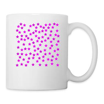 Pink Star Gift Idea Pink - Mug - white - Right