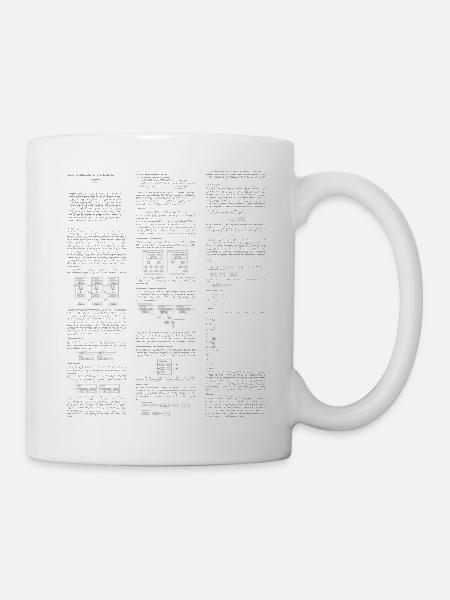 Whitepaper BTC Deutsch - Tasse - Weiß