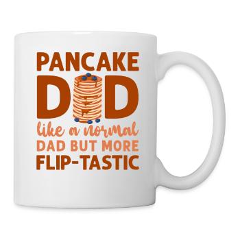 Amateur de crêpes Enfants Papa Crêpe Papa - Mug blanc - blanc - Droite