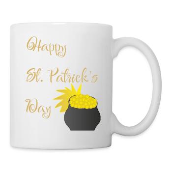 Bonne fête de la Saint-Patrick - Mug blanc - blanc - Droite