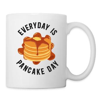 Pancake Lover Kids Every Day Is - Mug - white - Right