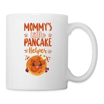Pancake Lover Kids Mom Mommy's - Tasse - Weiß - Rechts