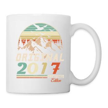 2023 vintage anniversaire rétro vintage cadeau - Mug blanc - blanc - Droite