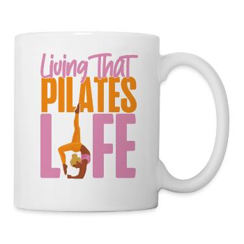 Pilates Instructor Teacher Living - Mug - white - Right