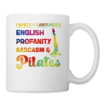 Pilates Instructor Teacher - Tasse - Weiß - Rechts