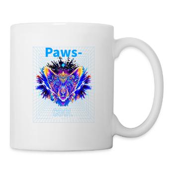 Chiens Canine Chien Chiot Amant Pattes Mignonnes Bébé À Fourrure - Mug blanc - blanc - Droite