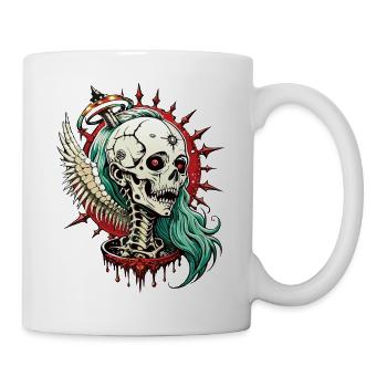 Crâne de Vénus // Crâne Femme Morgenstern FS0052 - Mug blanc - blanc - Droite