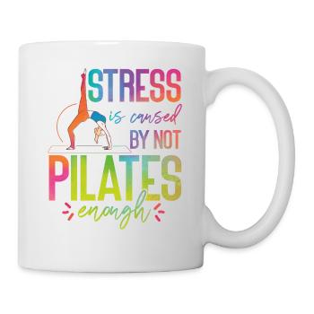 Instructeur de Pilates Enseignant - Mug blanc - blanc - Droite