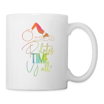 Instructeur de Pilates Professeur Fille - Mug blanc - blanc - Droite