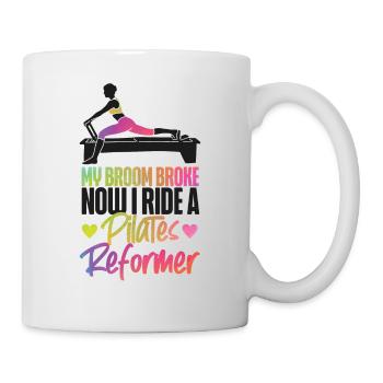 Instructeur de Pilates Enseignant - Mug blanc - blanc - Droite