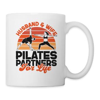 Pilates Instructor Teacher Husband - Mug - white - Right