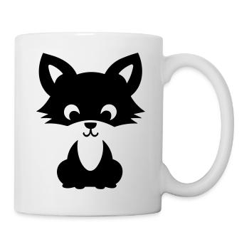 Renard - Mug blanc - blanc - Droite