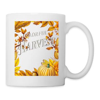 Autumn Fall Adventure Harvest Journey Nature's - Mug - white - Right