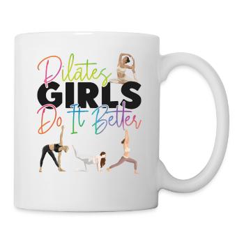 Pilates Instructor Teacher Pilates - Tasse - Weiß - Rechts