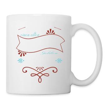 bday grand-père amusant trait humour grands-parents - Mug blanc - blanc - Droite