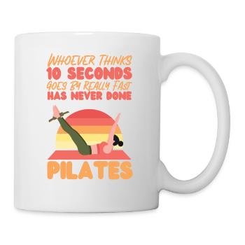 Pilates Instructor Teacher Retro - Mug - white - Right