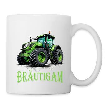 Team Groom Tractor for Farmers and Farmers - Mug - white - Right