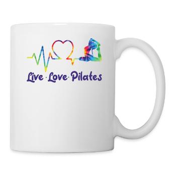 Instructeur de Pilates Enseignant - Mug blanc - blanc - Droite