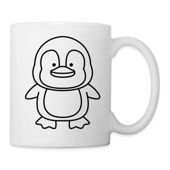 Penguin Comic - Mug - white - Right