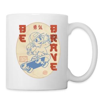 Skate To Be Great Girls - Tasse - Weiß - Rechts