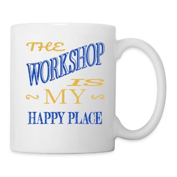 Construction Charpentier Charpentier Fille T-shirts - Mug blanc - blanc - Droite