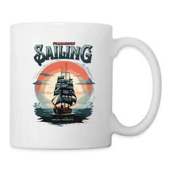 Sailing Sailing Sailing Yacht - Mug - white - Right