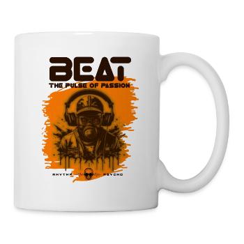 BEAT PASSION - Tasse - Weiß - Rechts